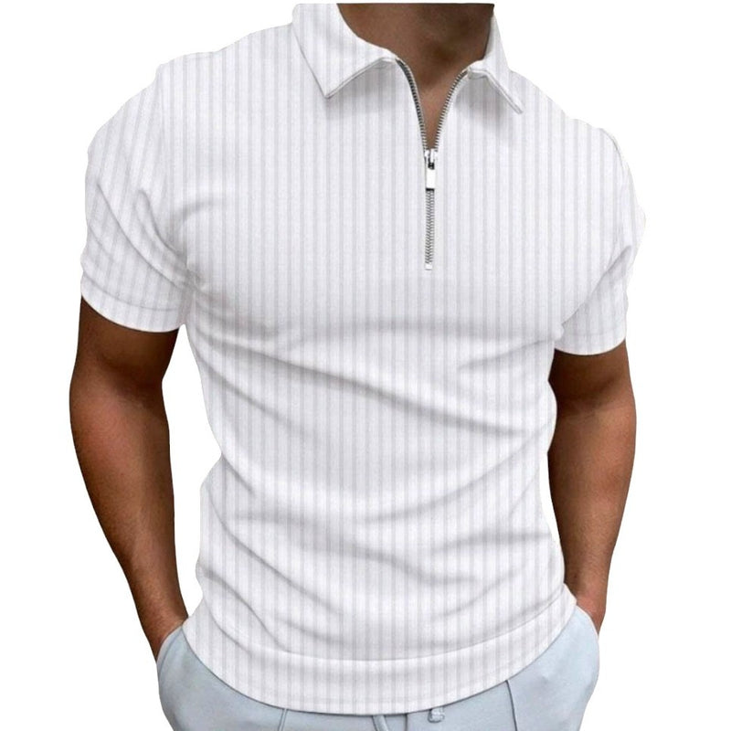 Camiseta Masculina Gola POLO malha canelada lançamento