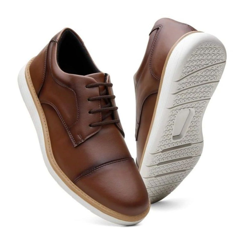 Sapato casual masculino Oxford Derby original